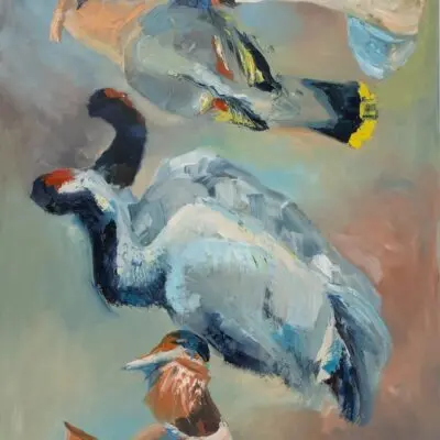 B 38, obraz olejny 100 cm x 160 cm