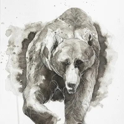 D 44, grafika 24 cm x 32 cm