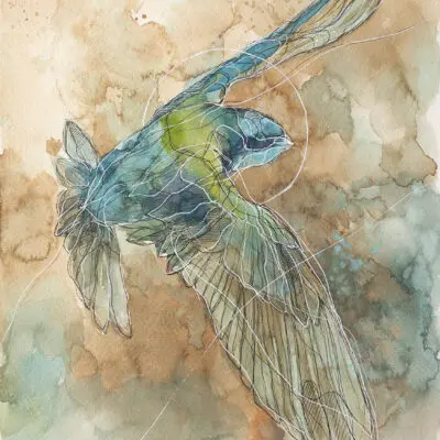 E 22, grafika 24 cm x 32 cm