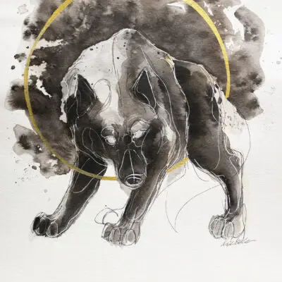 D 17, grafika 24 cm x 32 cm